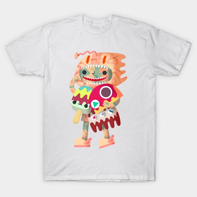 Doodle Boy ALEY T-Shirt by chachazart